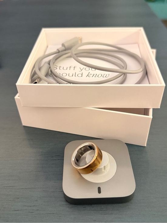 Oura Ring 4 Rose Gold Size 6